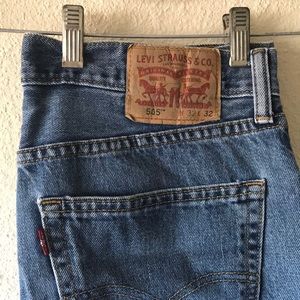 Levi boot cut jeans